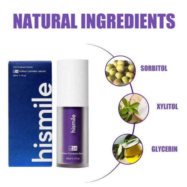 Hismiles V34 Colour Corrector Serum – Instantly Brighten Your Smile!